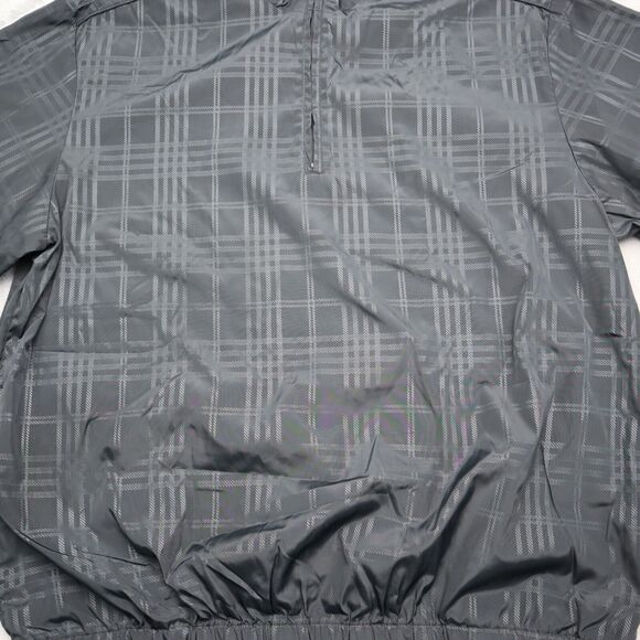 PGA Tour Jacket Mens Black L Pull Over 1/4 Zip Golf Masters Rain Casual - Picture 10 of 16